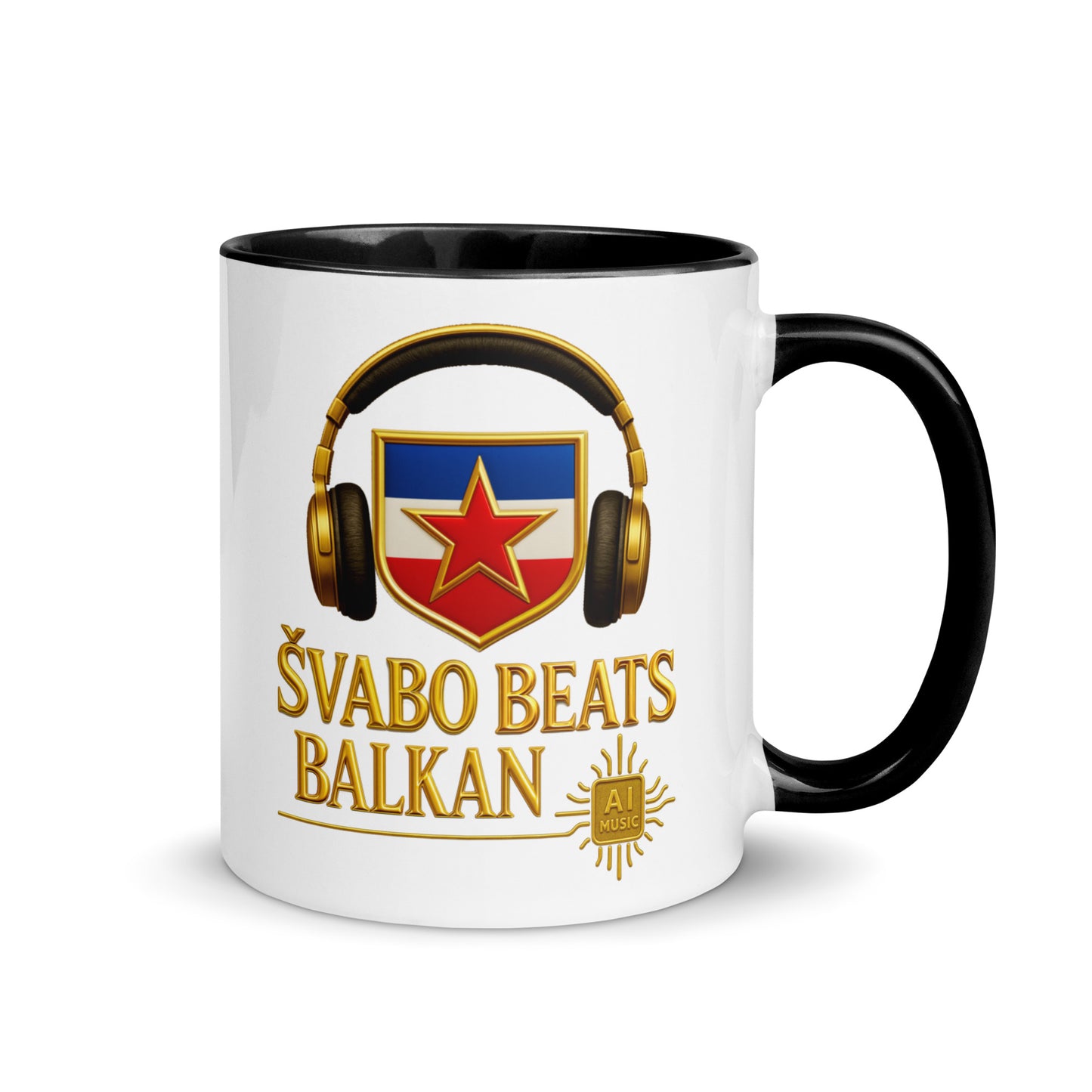 Šolja sa obojenom unutrašnjošću
