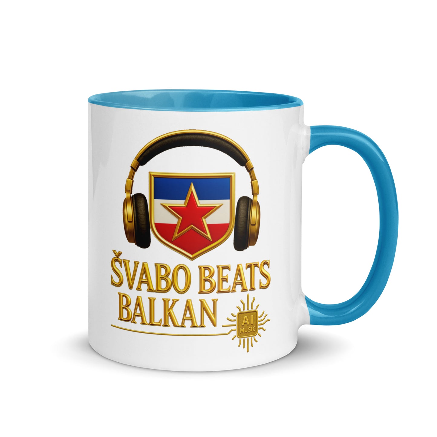 Šolja sa obojenom unutrašnjošću