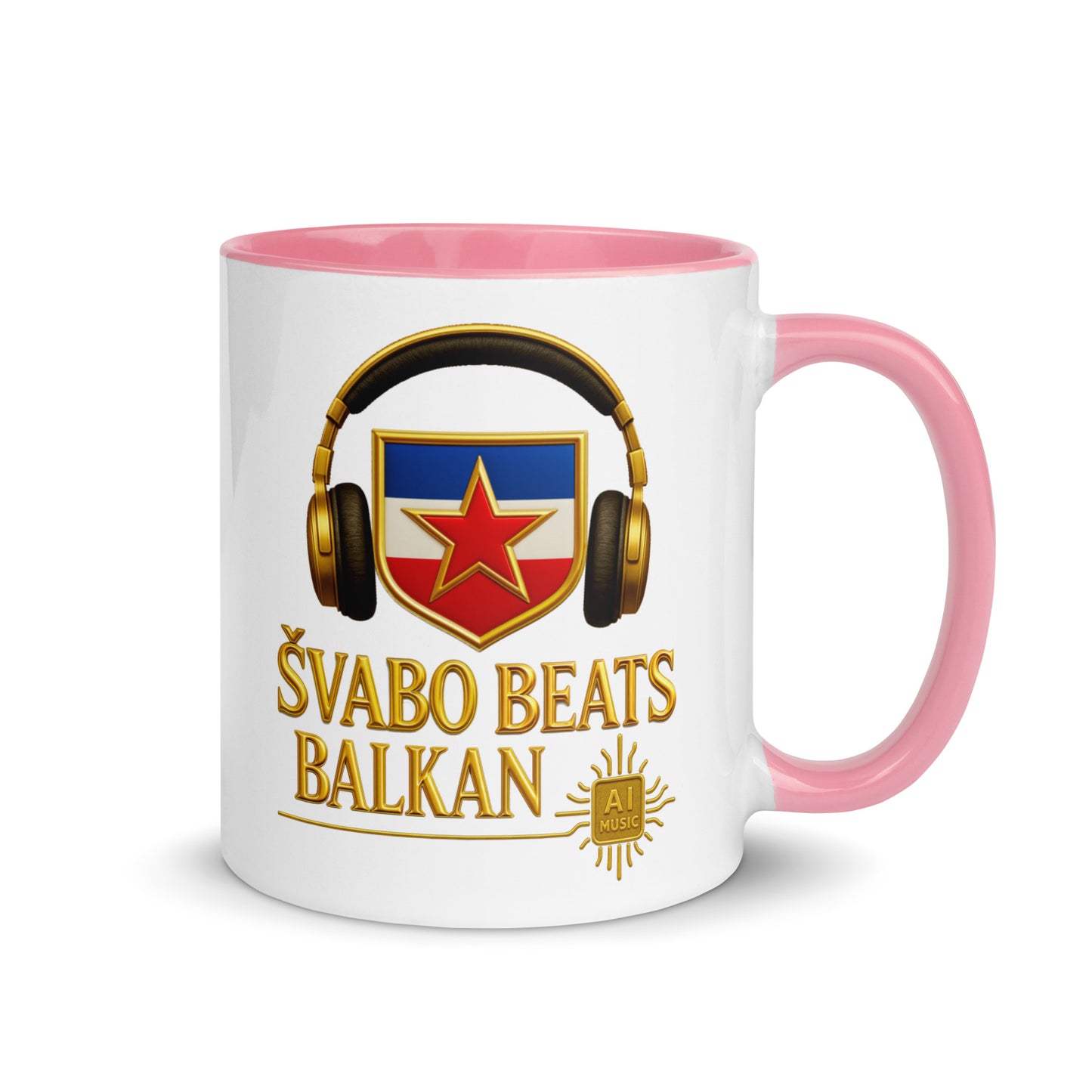 Šolja sa obojenom unutrašnjošću